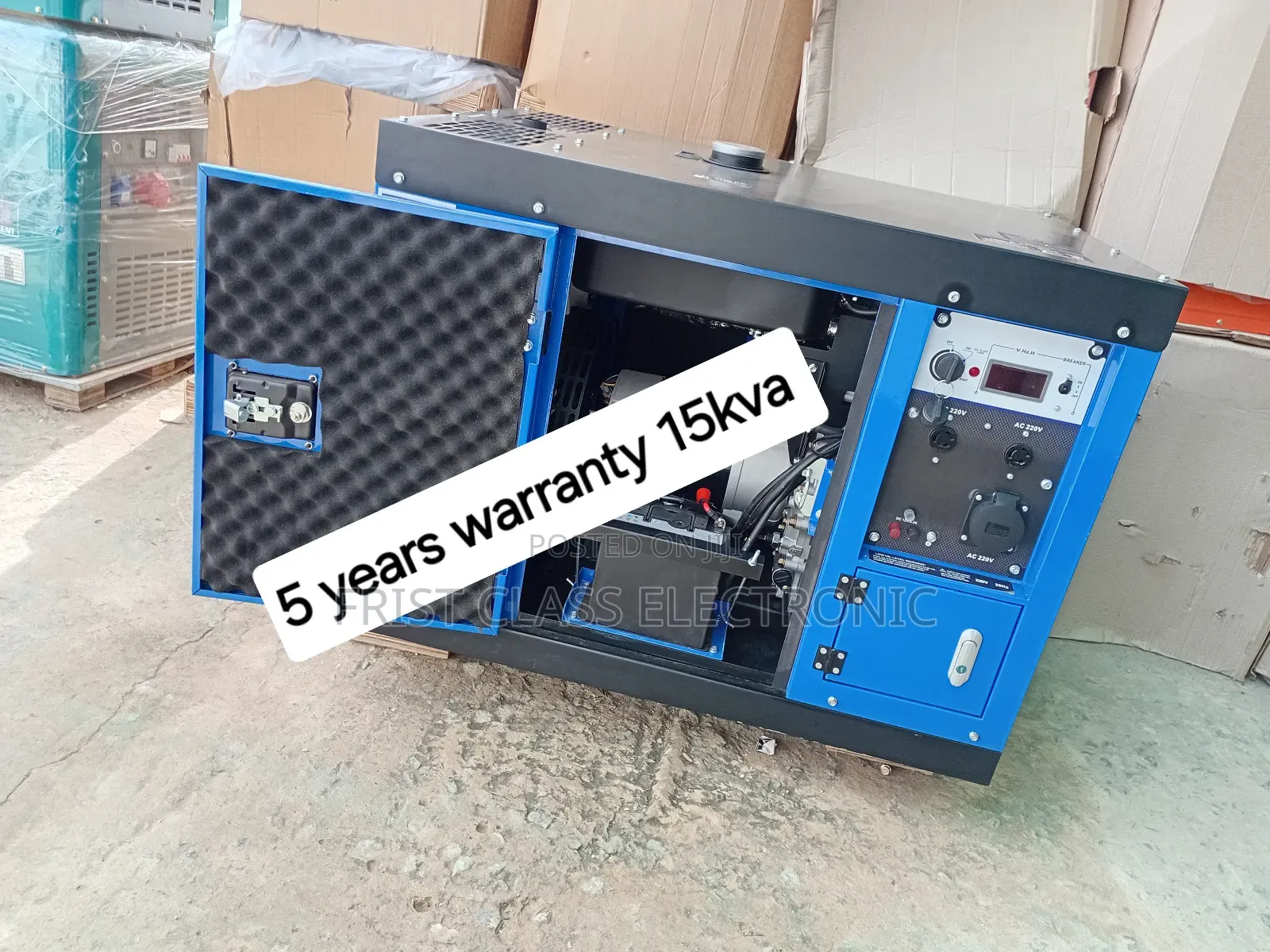15kva Compact Diesel Generator for Large Businesses