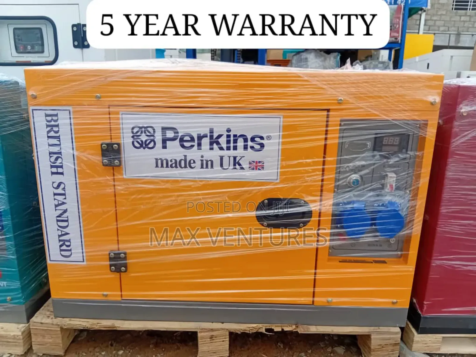 Fuel Efficient Perkins 80kva Diesel Generator 80kva 70kw