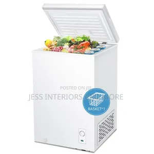 Upright Freezer With Removable Basket