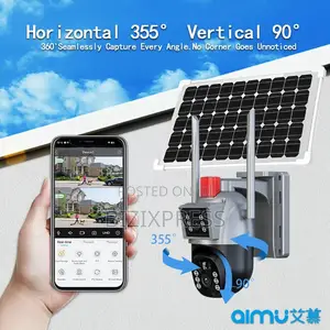 4g Solar Dual Lens Security Camera