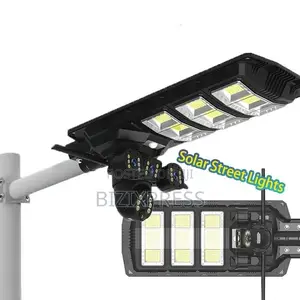 4g 3 Lens Solar Street Light Camera
