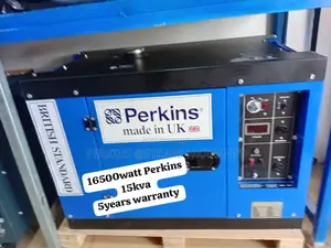 Black and Blue 15kva 16500watt Perkins Diesel Generator