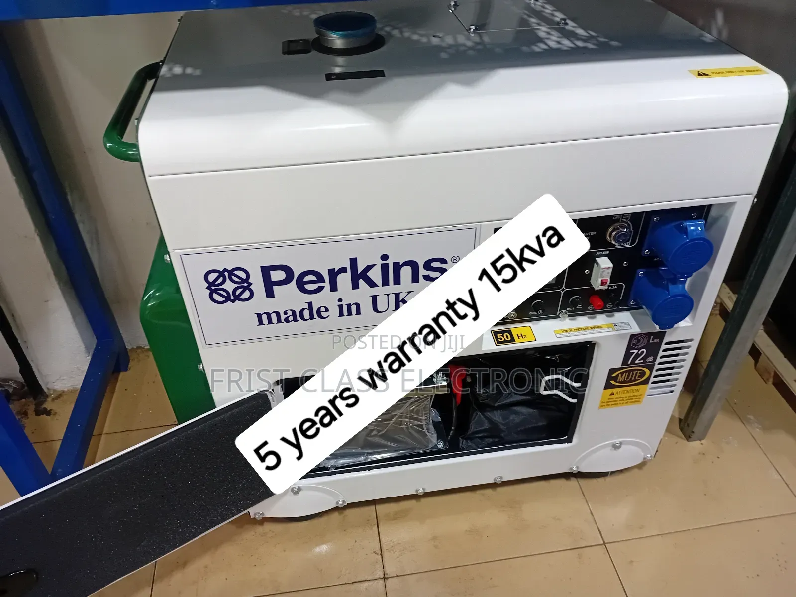 Powerful Power Output 15kva Silent Diesel Genset
