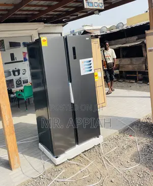 Well Built Nasco Side by Side Electric Refrigerator.