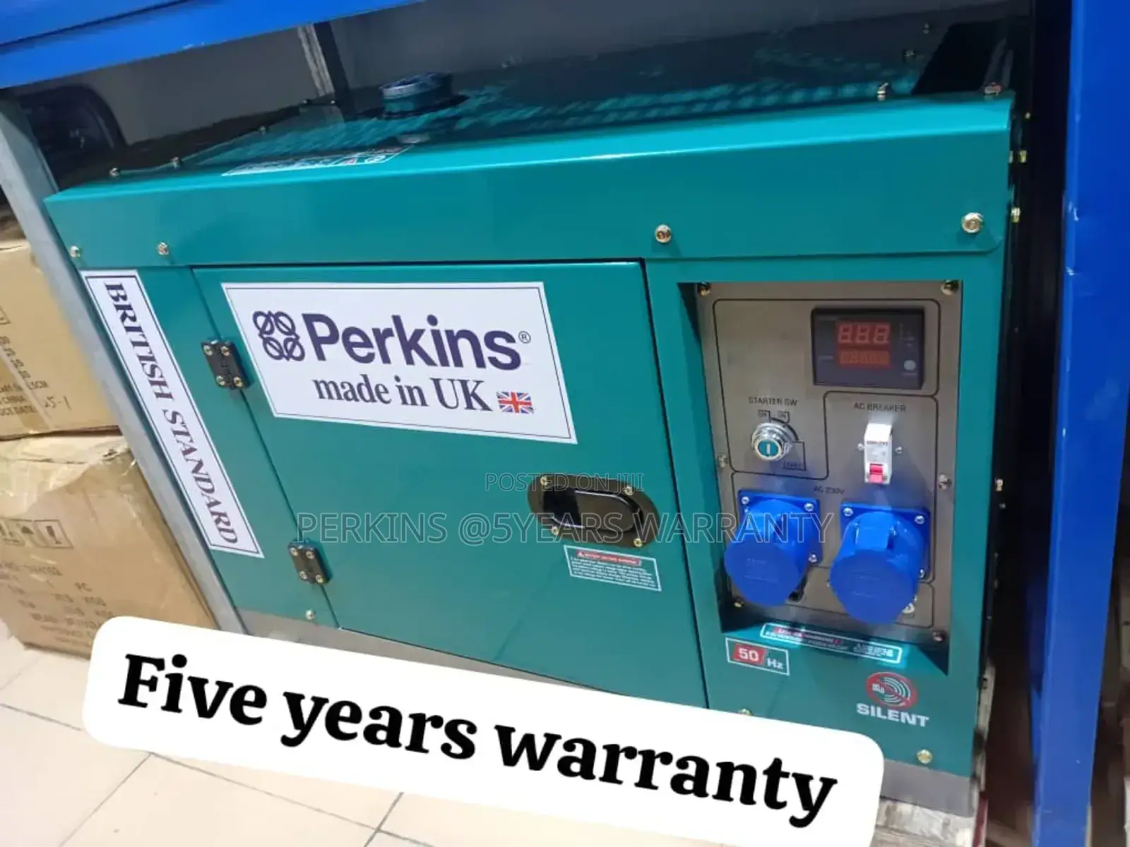 Stand by Power 15kva 16500wats Diesel Perkins Generator