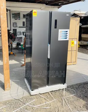 Sealed in Box Nasco Side by Side Electric Fridge(Gray)