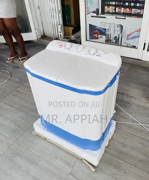 Well Built Zara 7kg Semi-Automatic Washing Machine.