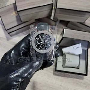 Original Patek Philippe Silicone Strap Mens Watch