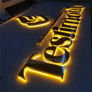 Lighting Letters Signage