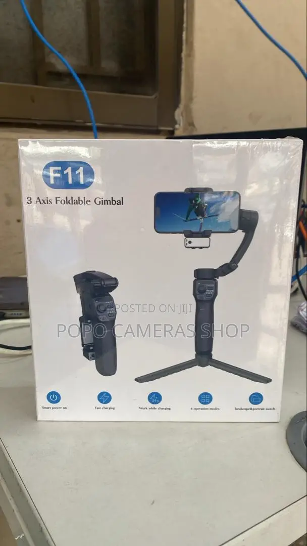 F11 3-axis Foldable Phone Gimbal