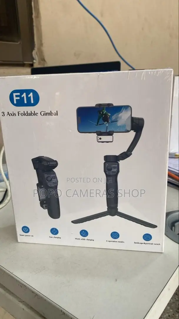 F11 3-axis Foldable Phone Gimbal