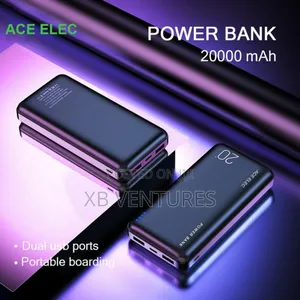 Ace Elec 20000mah Compact Power Bank With Rapid Charging