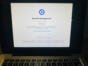 Remote Management (Mdm) Bypass on Macbook