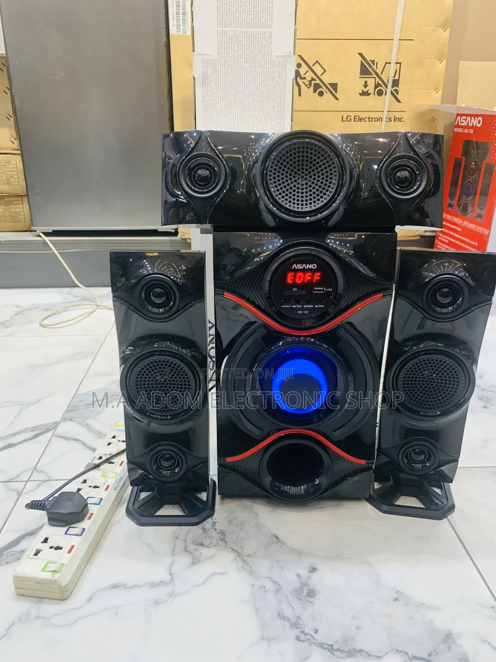 Asano Bluetooth Speaker With Sub Woofer