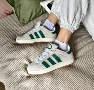 Adidas Campus 00s Off-White and Green