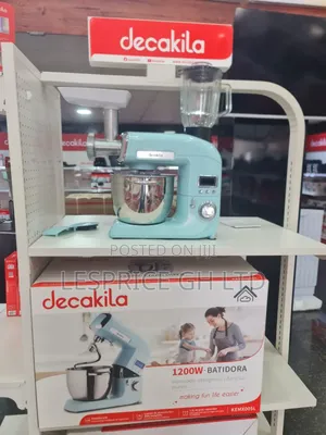 Decakila 5.5l Mixer- Easy Clean Design