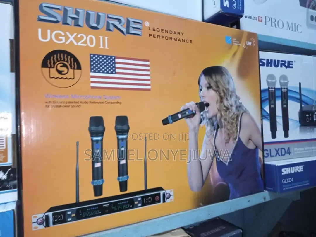 Ugx20 Ii Multifrequency Dual Wireless Microphone