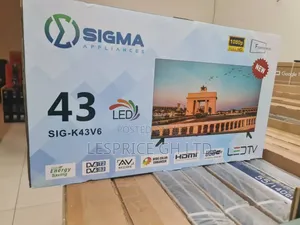 Big Screen ! Sigma 43"Led Digital Tv