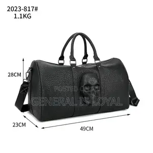 Stone Unisex Co Leather Travel Duffle Bags