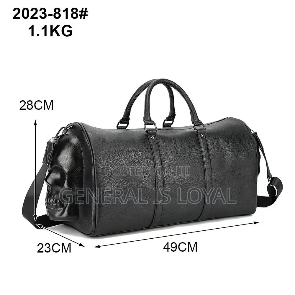 Stone Unisex Co Leather Travel Duffle Bags