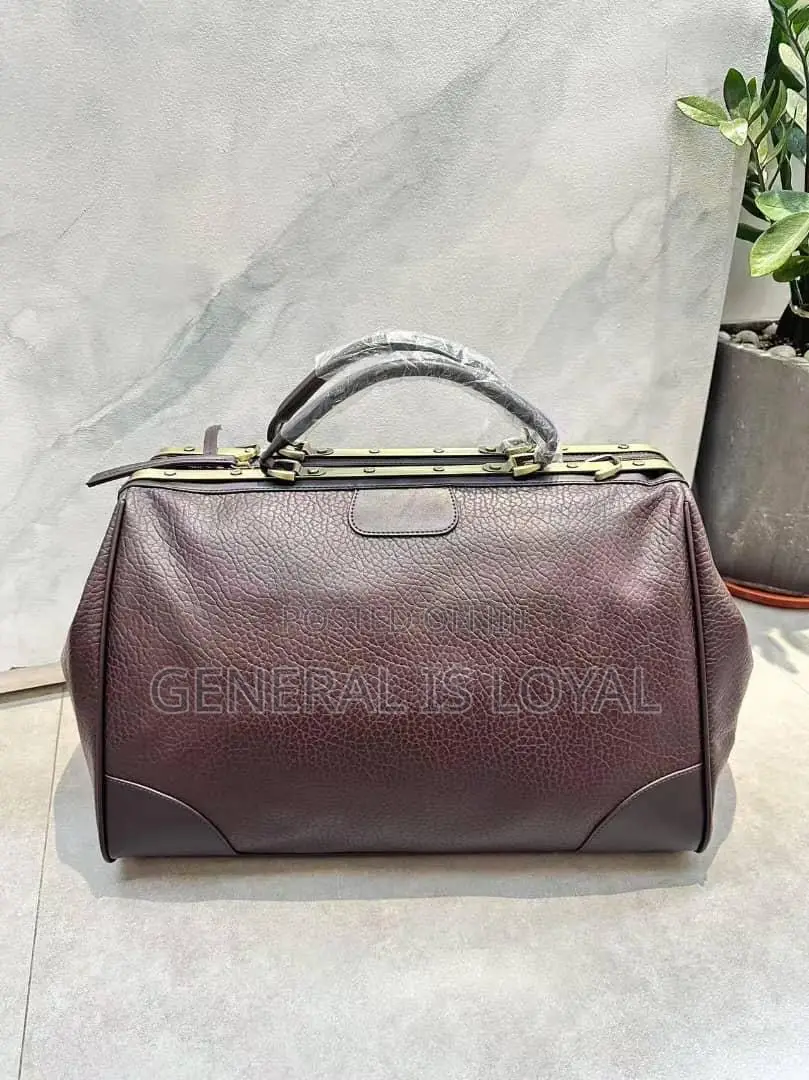 Stone Unisex Co Leather Travel Duffle Bags