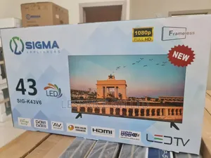 Sigma 43" Led Tv- Clear, Loud Bright