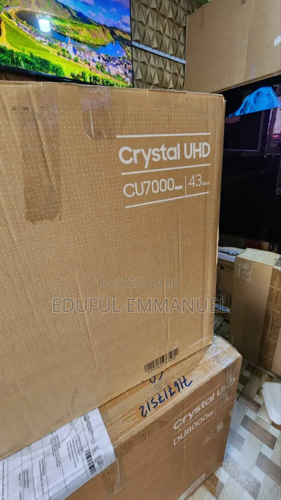 Samsung 43" Class Crystal Uhd Smart Du7100 Apple Airplay
