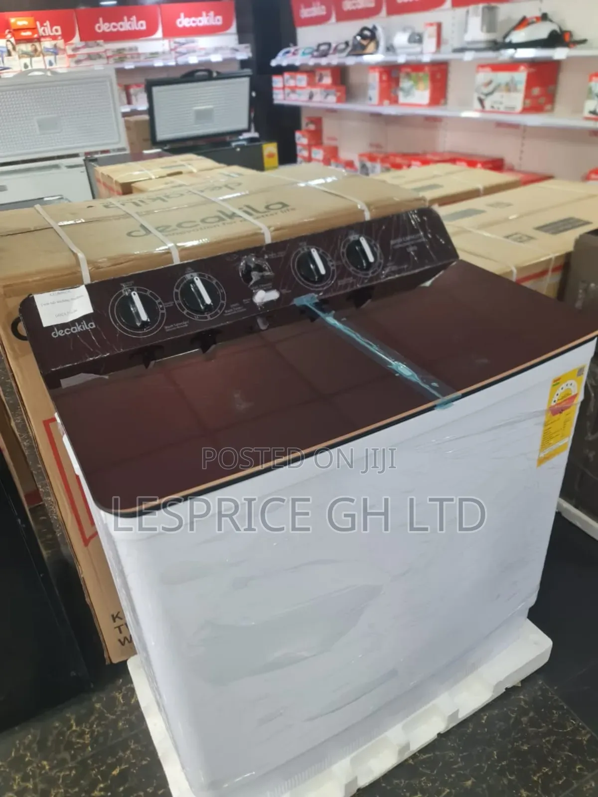 Fast Wash With Decakila Semi Automatic Washer!