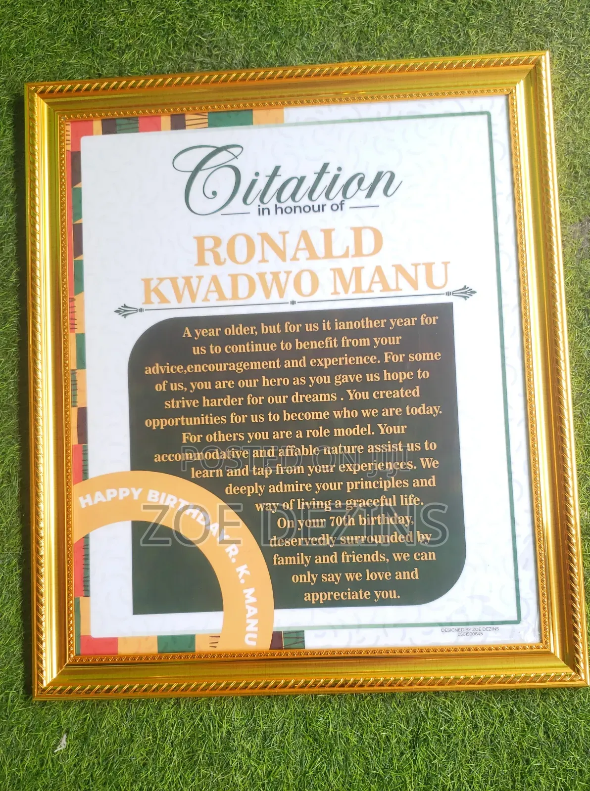 Citation Framing