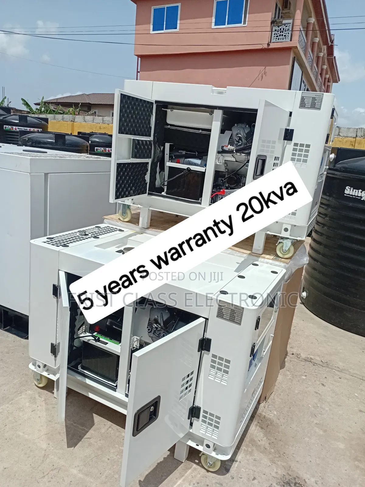 20kva Silent Diesel Genset With Air Coolant Engine