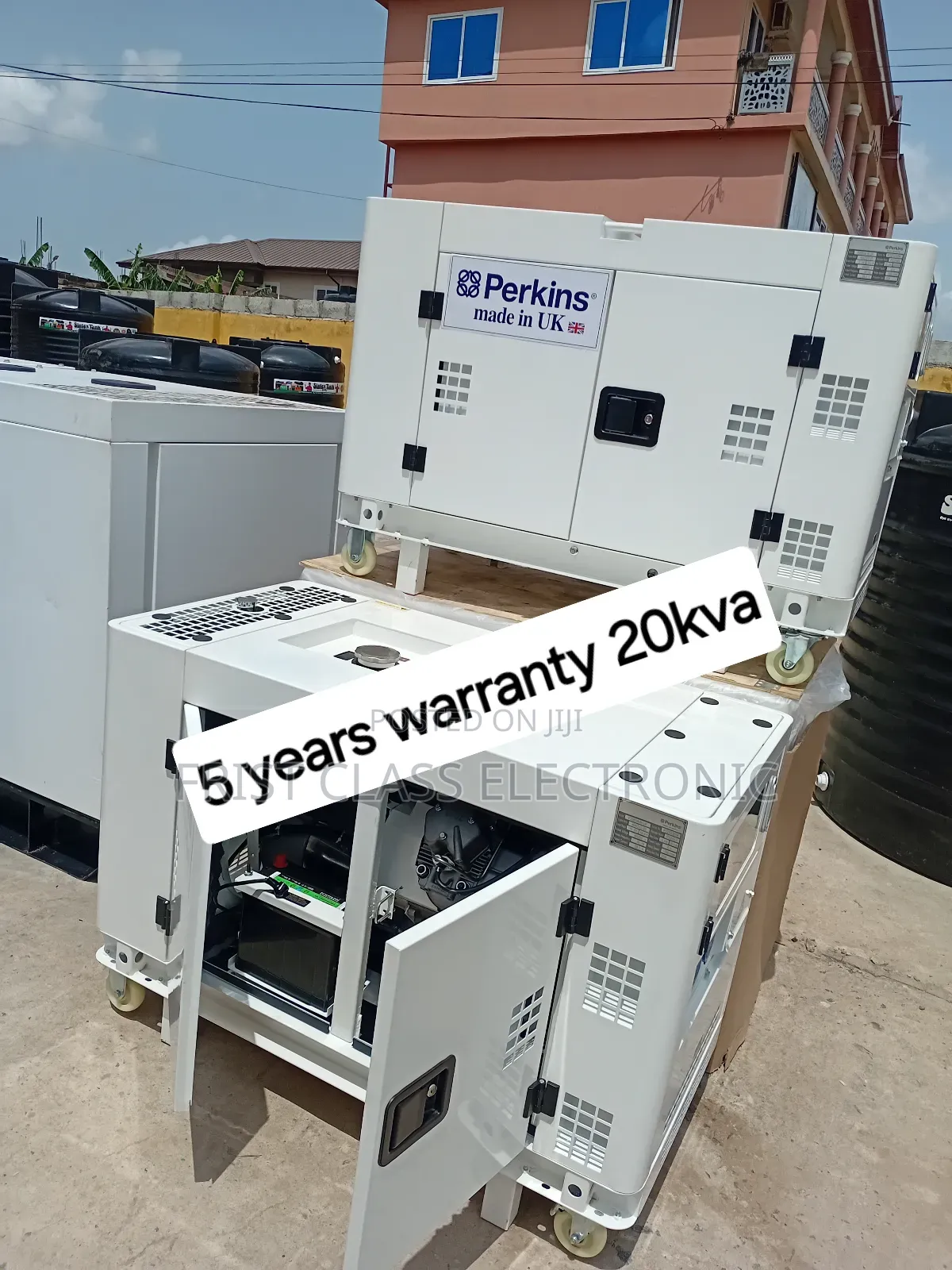 Easy Transport 20kva Silent Diesel Generator With Wheels