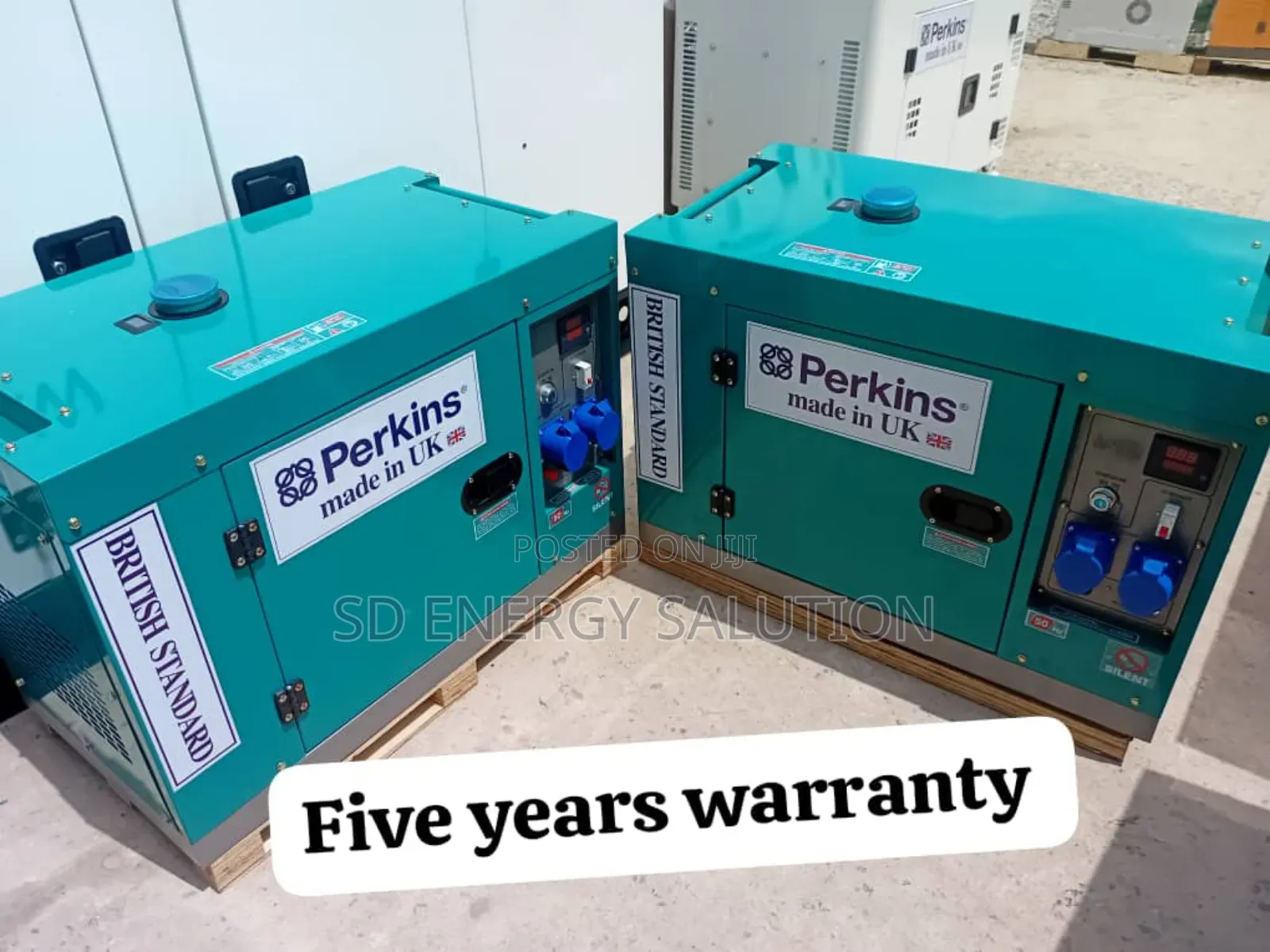 Efficient Pro 15kva 16500watt Diesel Perkins Generator