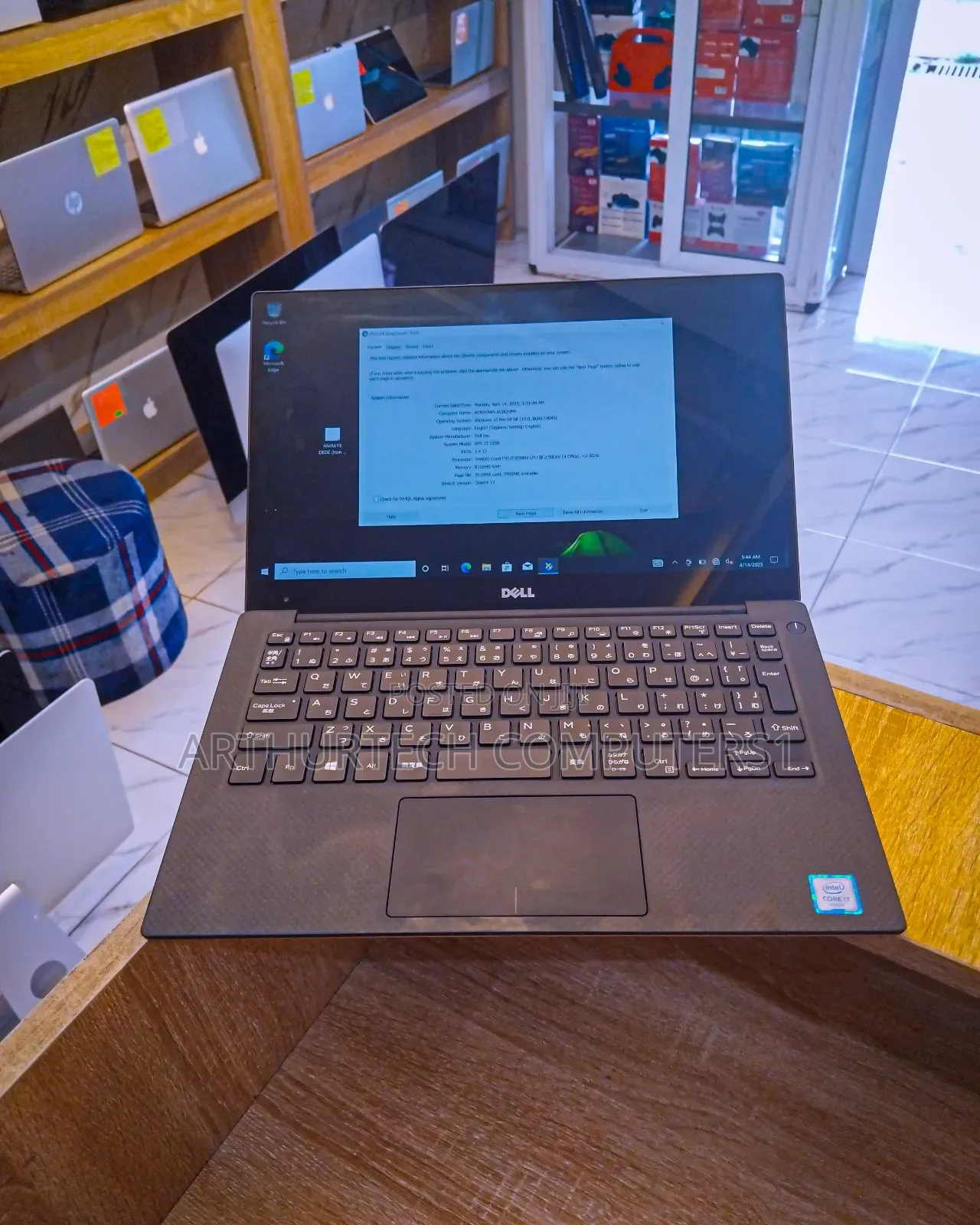 Laptop Dell XPS 13 (9350) 8GB Intel Core I7 SSD 256GB