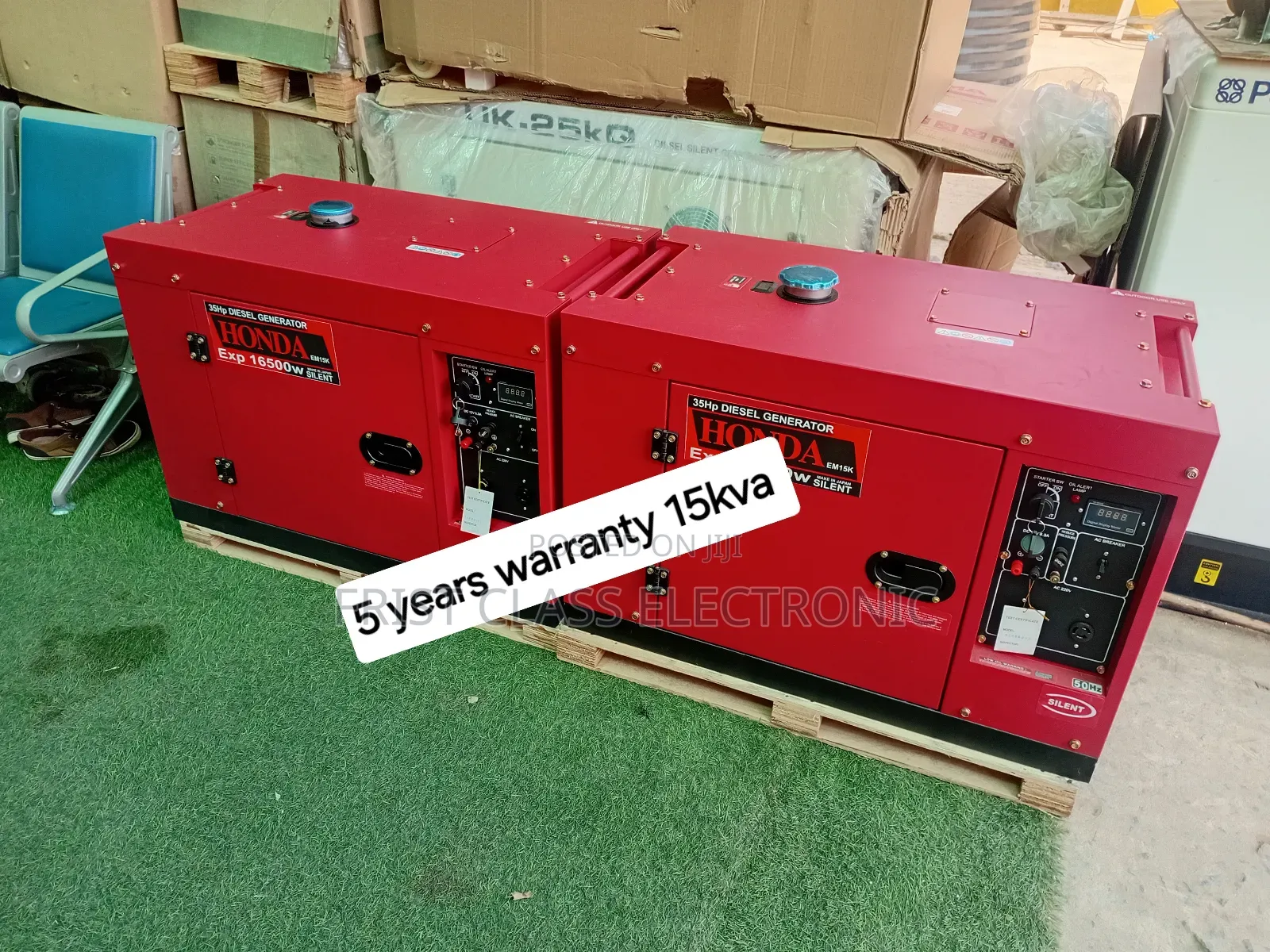 Highly Rated 15kva 16500watts Silent Diesel Generator