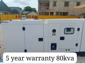 Versatile 80kva Perkins Diesel Generator 80kva Genset 70kw