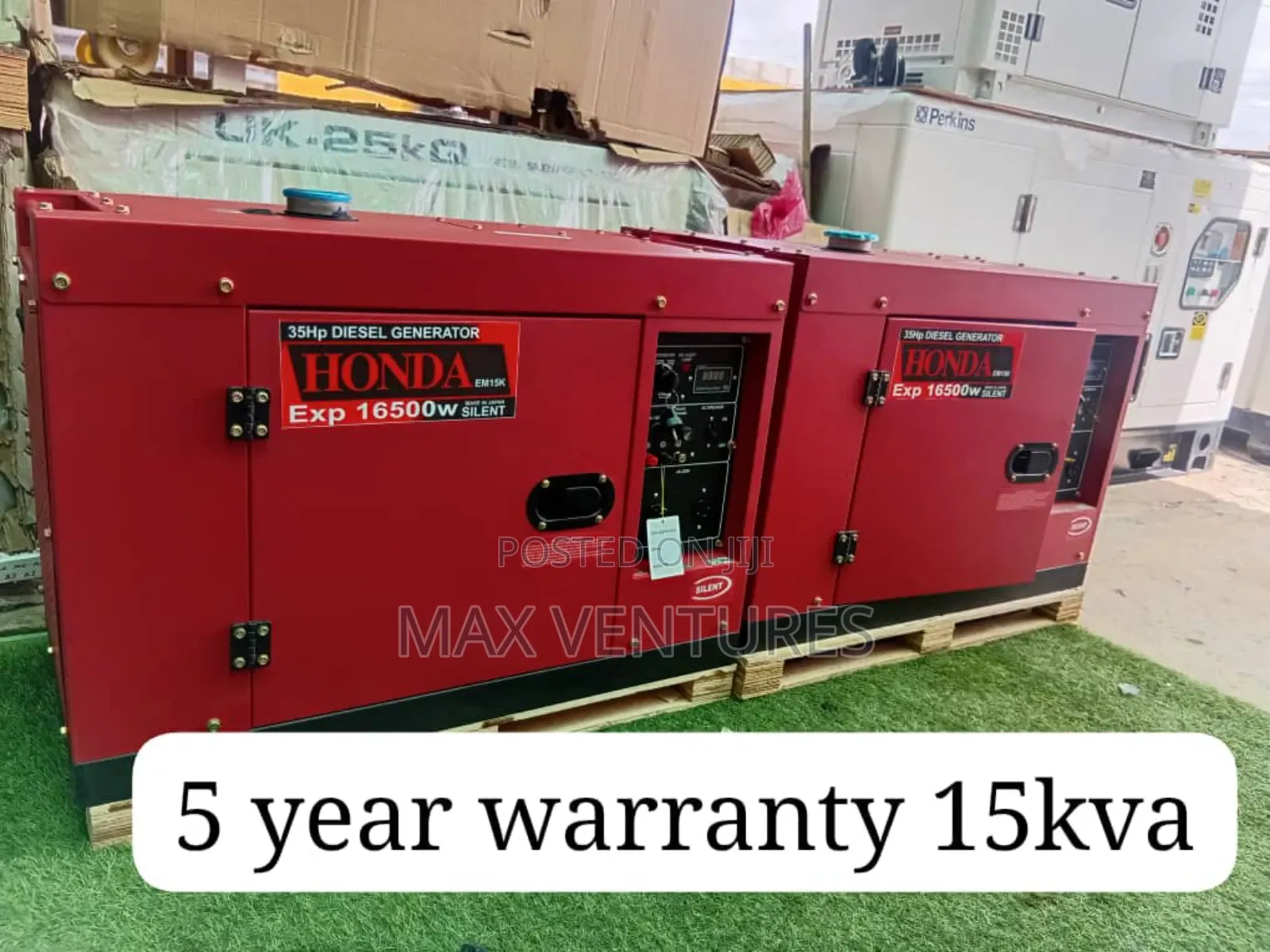 Versatile 15kva Honda Diesel Generator 15kva Genset 16.5kw