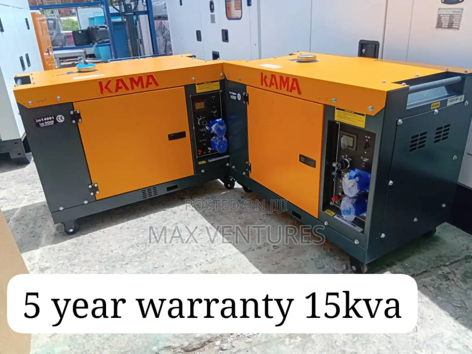 Versatile 15kva Kama Diesel Generator 15kva Genset 13kw
