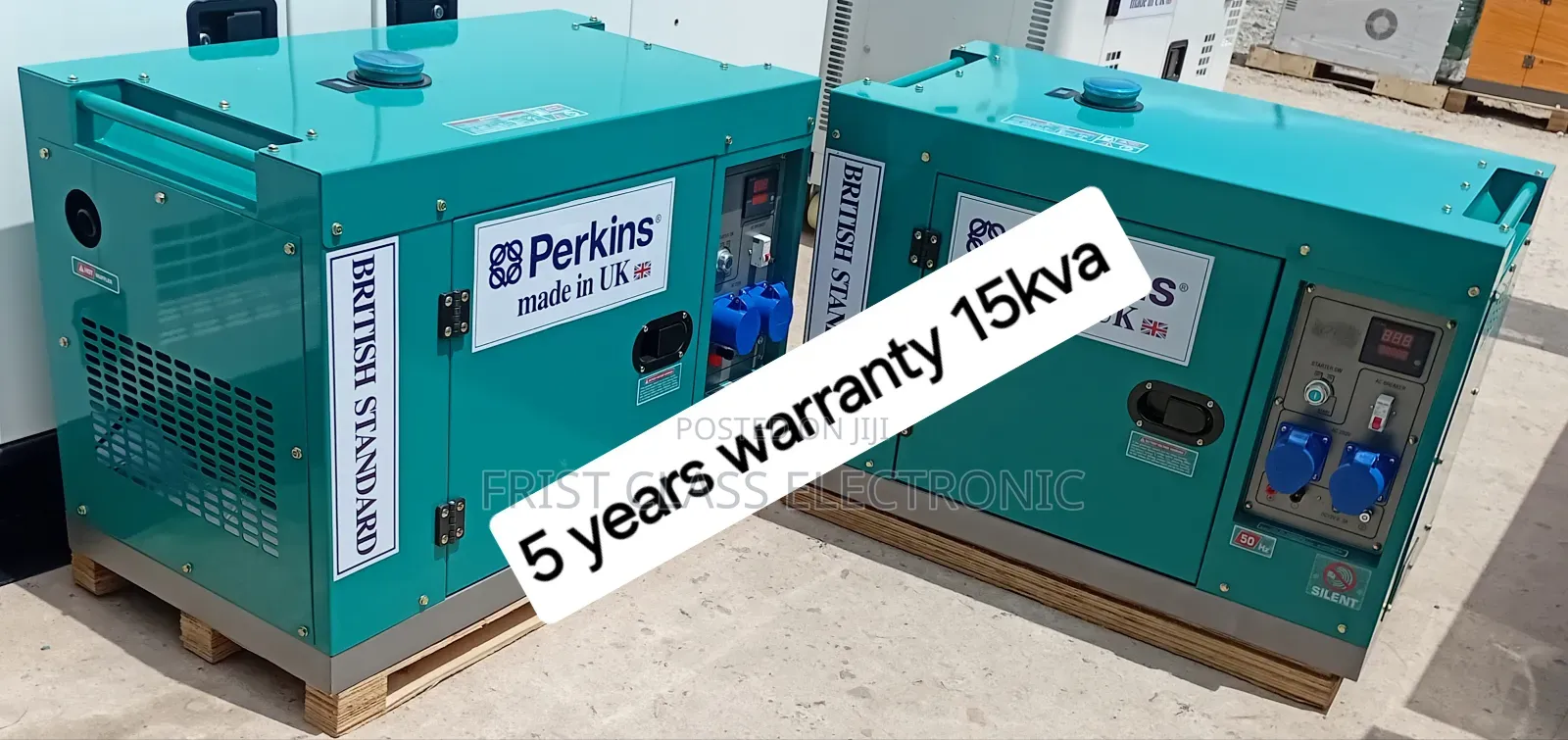 Fuel Efficient 15kva Silent Diesel Genset