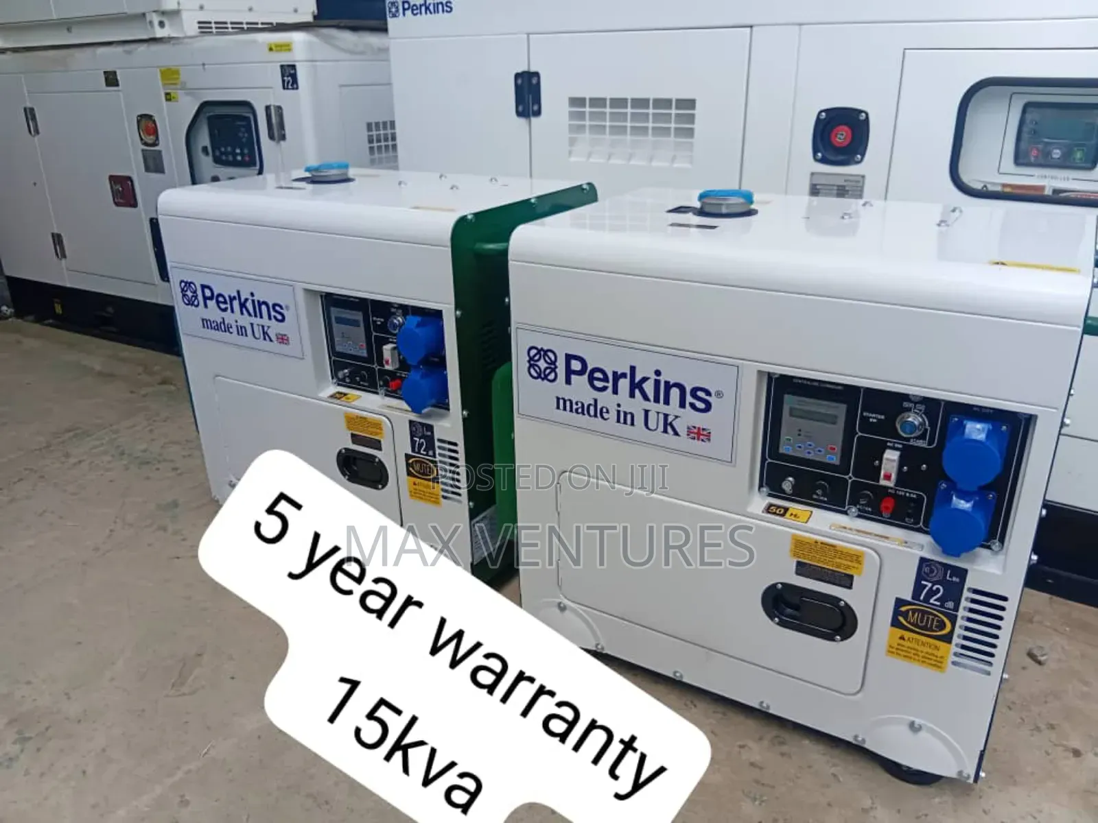 Low Emission 15kva Perkins Uk Diesel Genset 15kva Easy Start