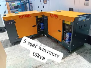Low Emission 15kva Kama Diesel Genset 15kva Easy Start