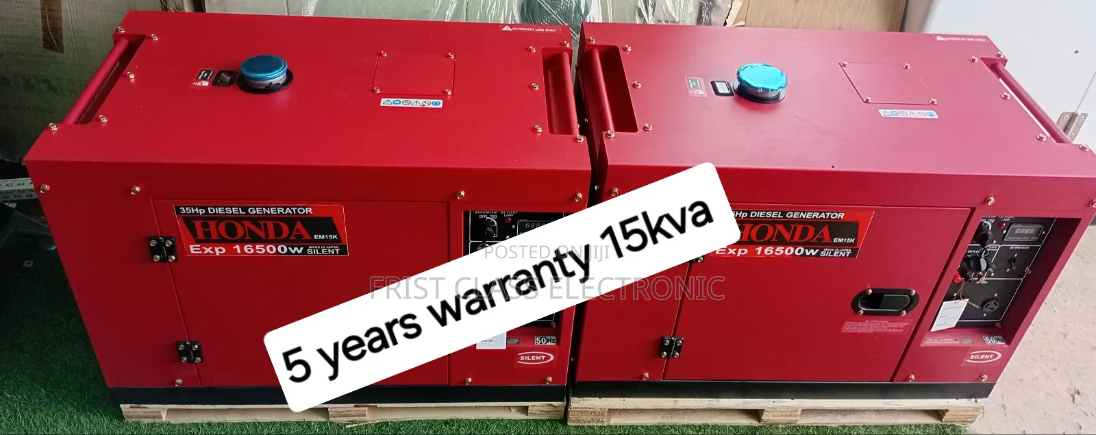 Resistant Silent 15kva Diesel Generator