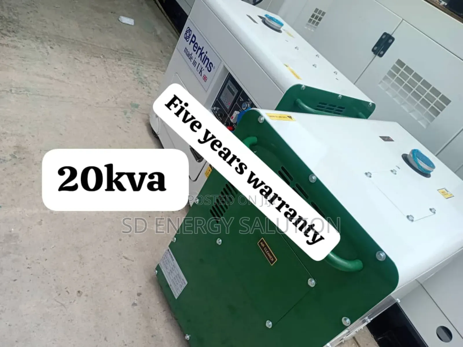 Mega Power 15kva 16500watt Diesel Perkins Generator