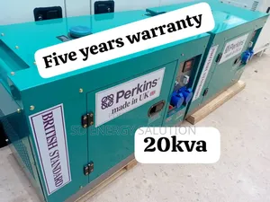 High Capacity 15kva 16500watt Diesel Perkins Generator
