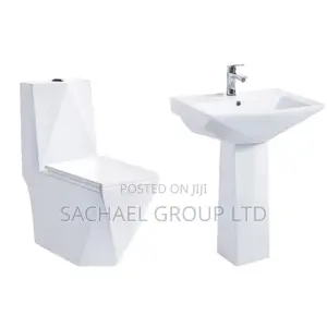 Elegant Wc With Pedestal Basin
