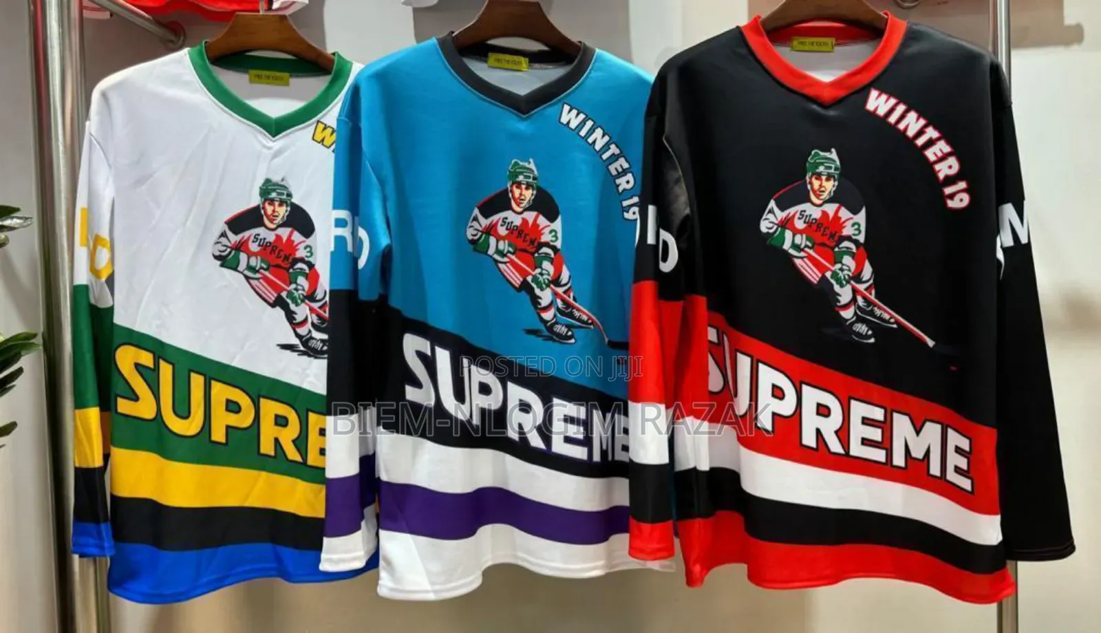 High Quality Supreme NFL Sweatshirt Available in Stock