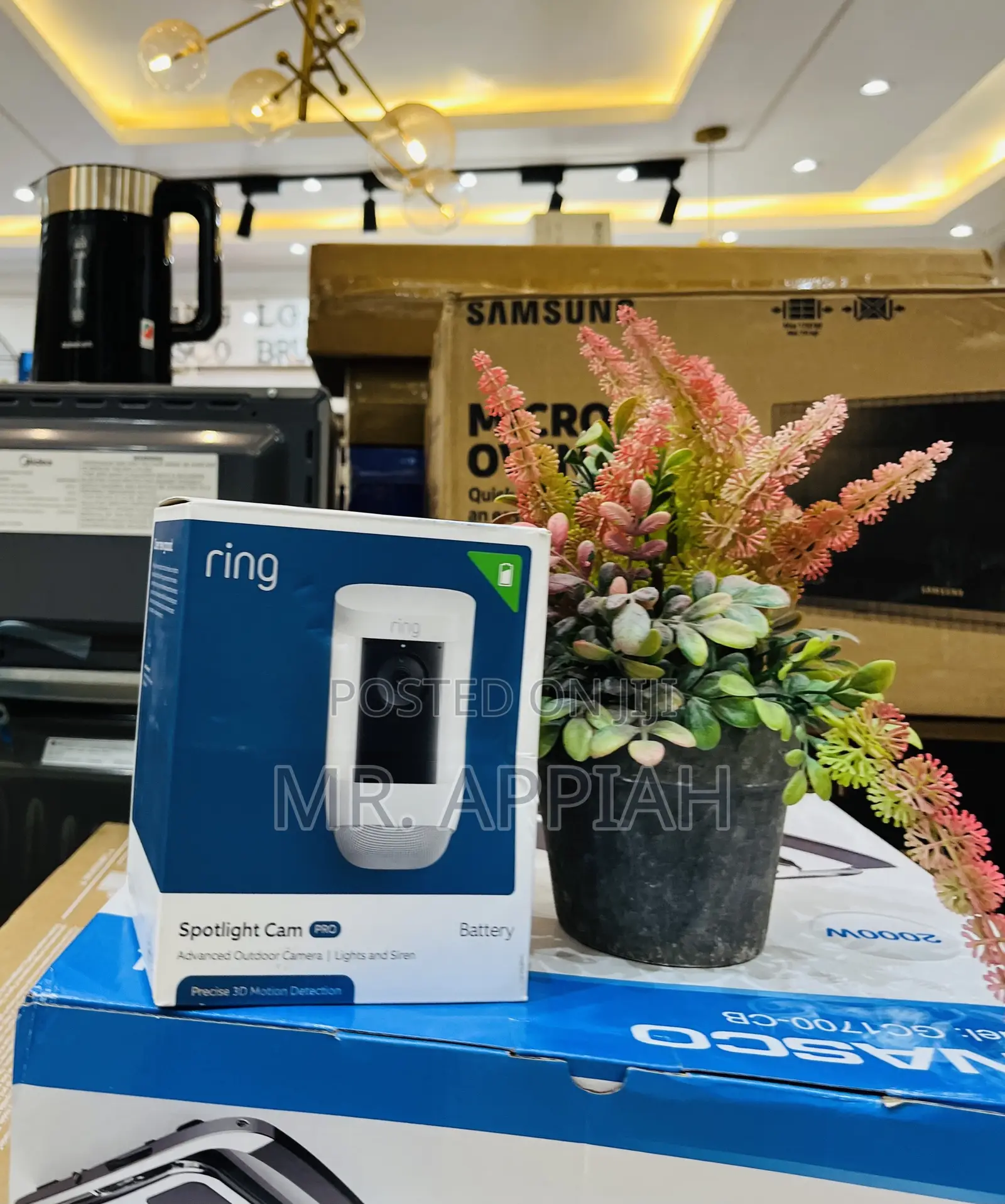 Check Out Ring Sportlight Cam Pro/ Battery Single Camera