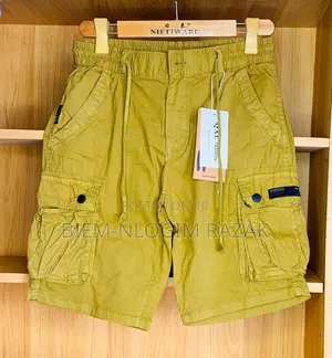 Camo N Plain Cargo Pants Available in Stock