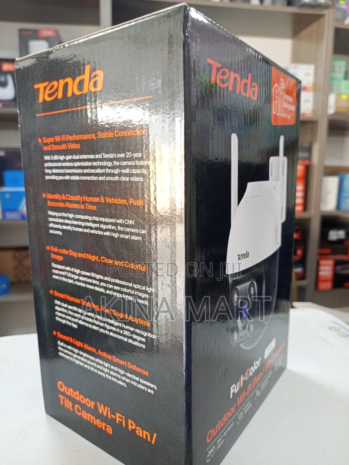 Tenda Full Color Outdoor Wi-Fi PTZ Camera