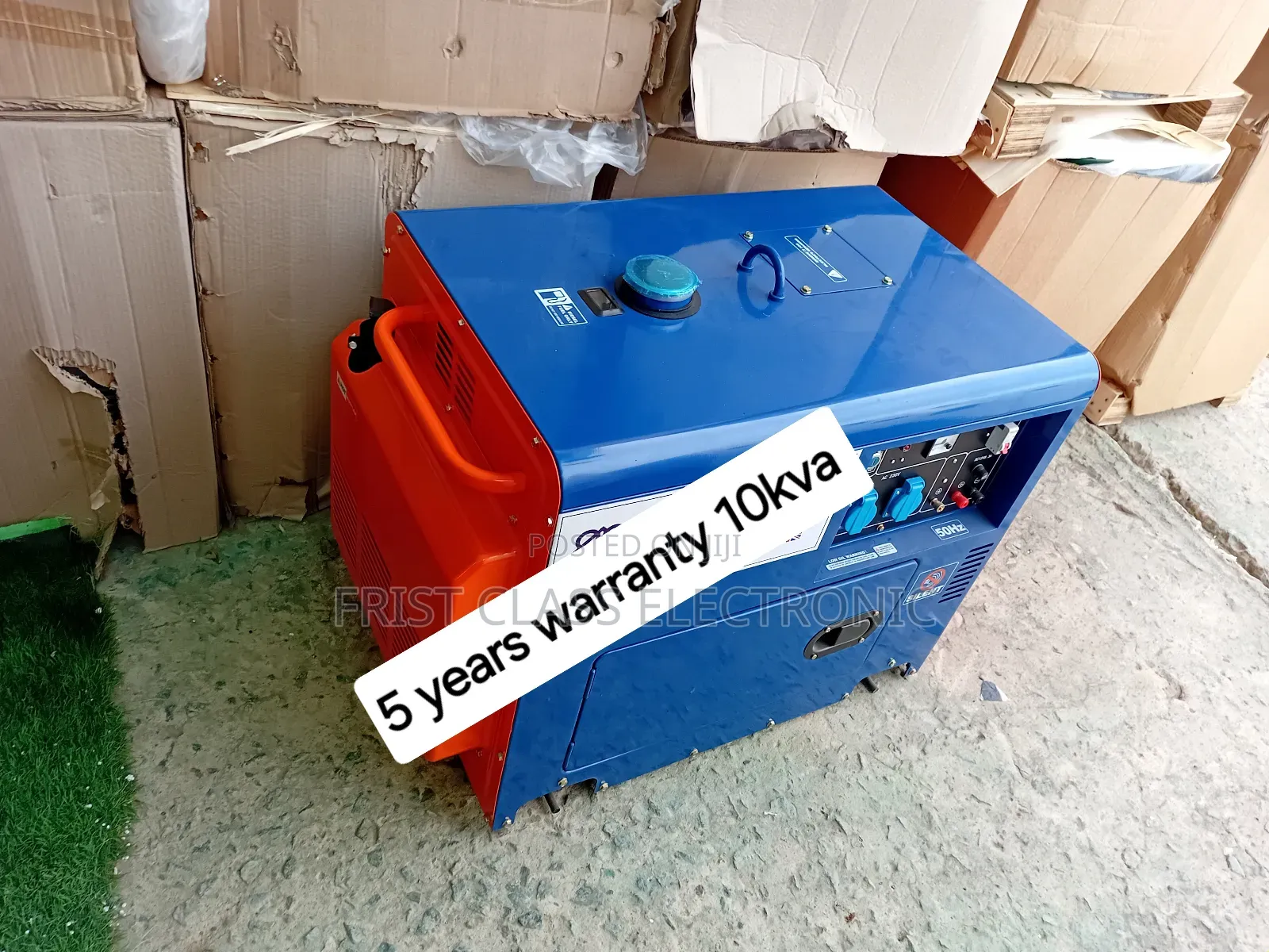 10kva Single Phased Silent Diesel Generator