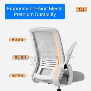 Ergonomic Office Chair Adjustable Mesh Back Comfortable Durable